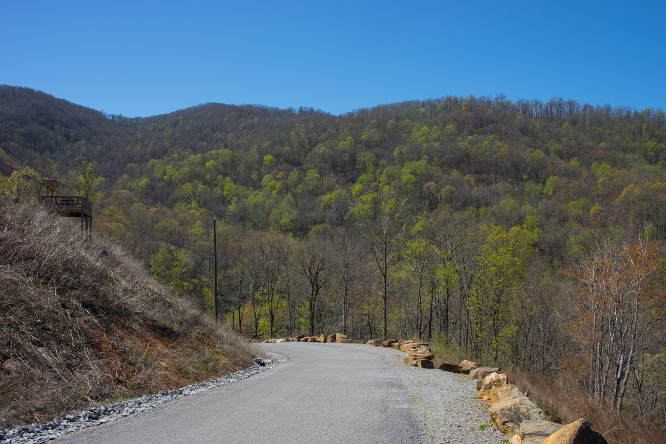 The view improves up here. Still a lot of trees not starting to leaf out yet.